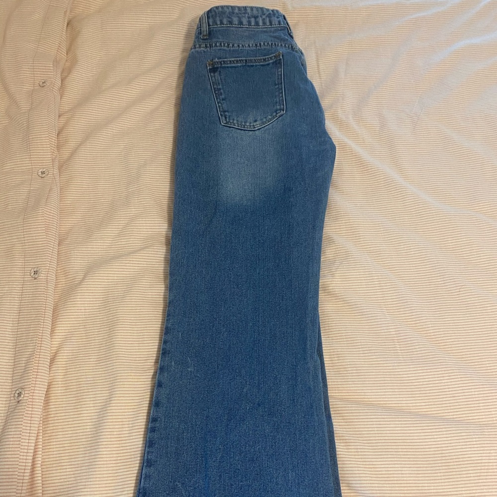 Princess Polly Flare Denim Jeans Gem